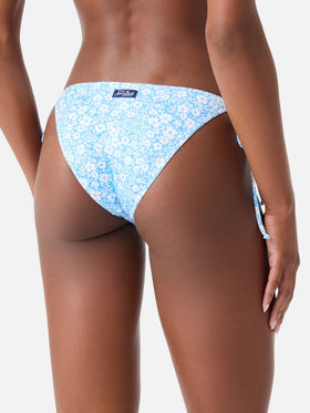 Bikini Leah Virgo triangolo stampa floreale vintage