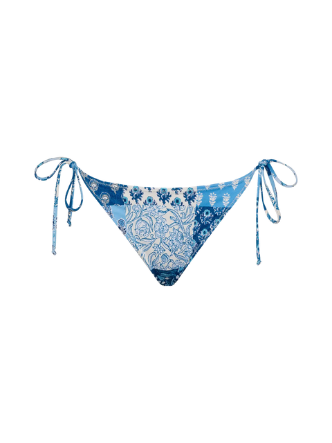 Virgo classic swim briefs with floral patch print - MC2 Saint Barth