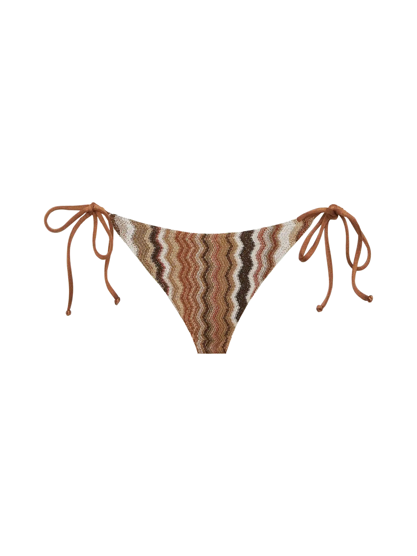 Virgo – Klassische Badehose aus Raschelstrick mit Wellenmuster