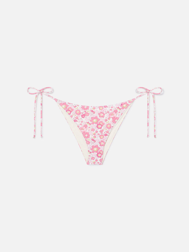Bikini triangular Betsy de mujer Leah Virgo | MADE WITH LIBERTY FABRIC 