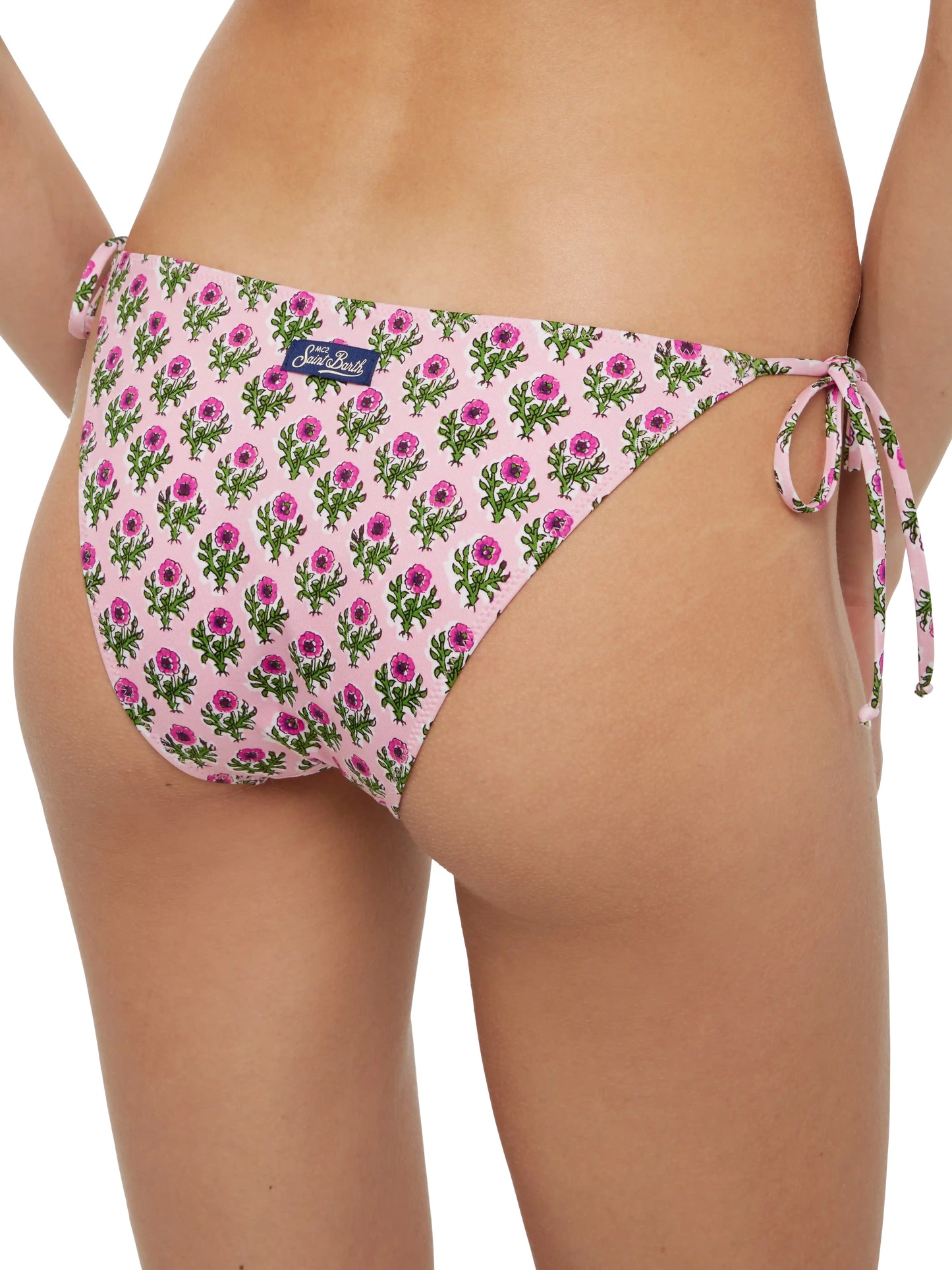 Triangle bikini Leah Virgo with floral print