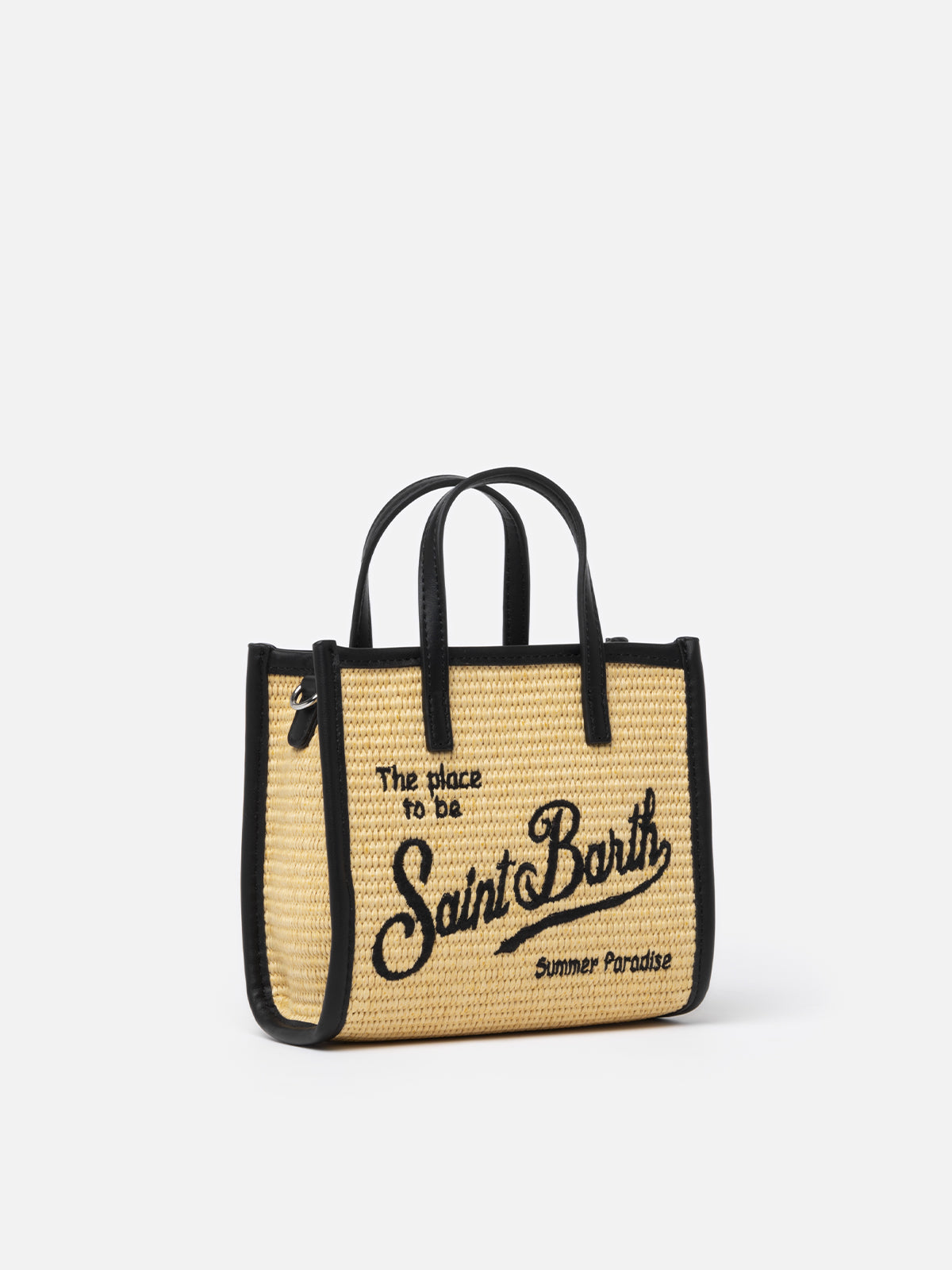 Beige Vivian Mini Straw handbag - MC2 Saint Barth