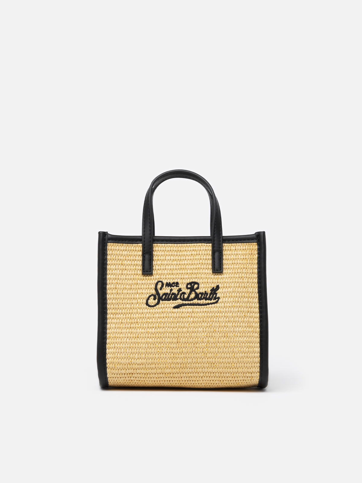 Beige Vivian Mini Straw handbag - MC2 Saint Barth
