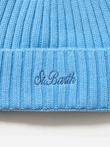 Cappello da uomo a coste in misto cashmere Wengen