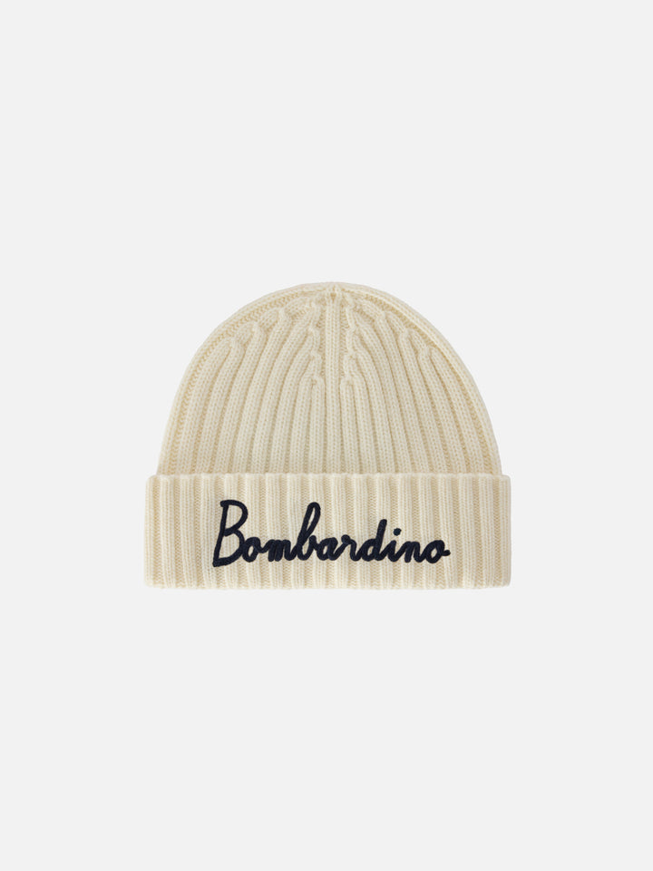 Off-White Wengen-Beanie mit Bombardino-Stickerei 