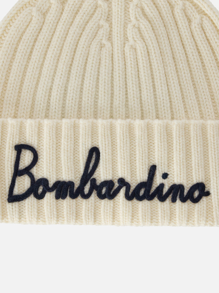 Off-White Wengen-Beanie mit Bombardino-Stickerei 