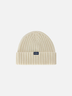 Off-White Wengen-Beanie mit Bombardino-Stickerei 