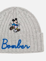 Boy grey hat Wengen with Mickey Bomber embroidery | DISNEY SPECIAL EDITION