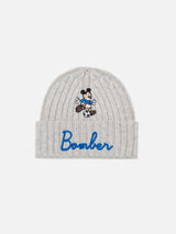 Boy grey hat Wengen with Mickey Bomber embroidery | DISNEY SPECIAL EDITION