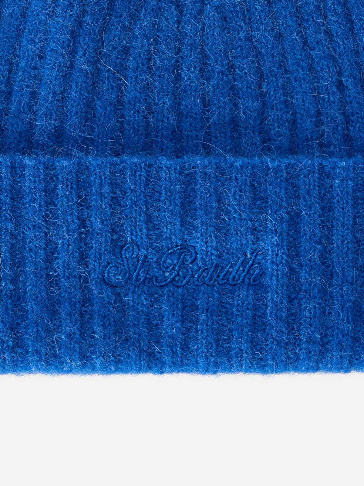 Royal blue Wengen alpaca blend beanie