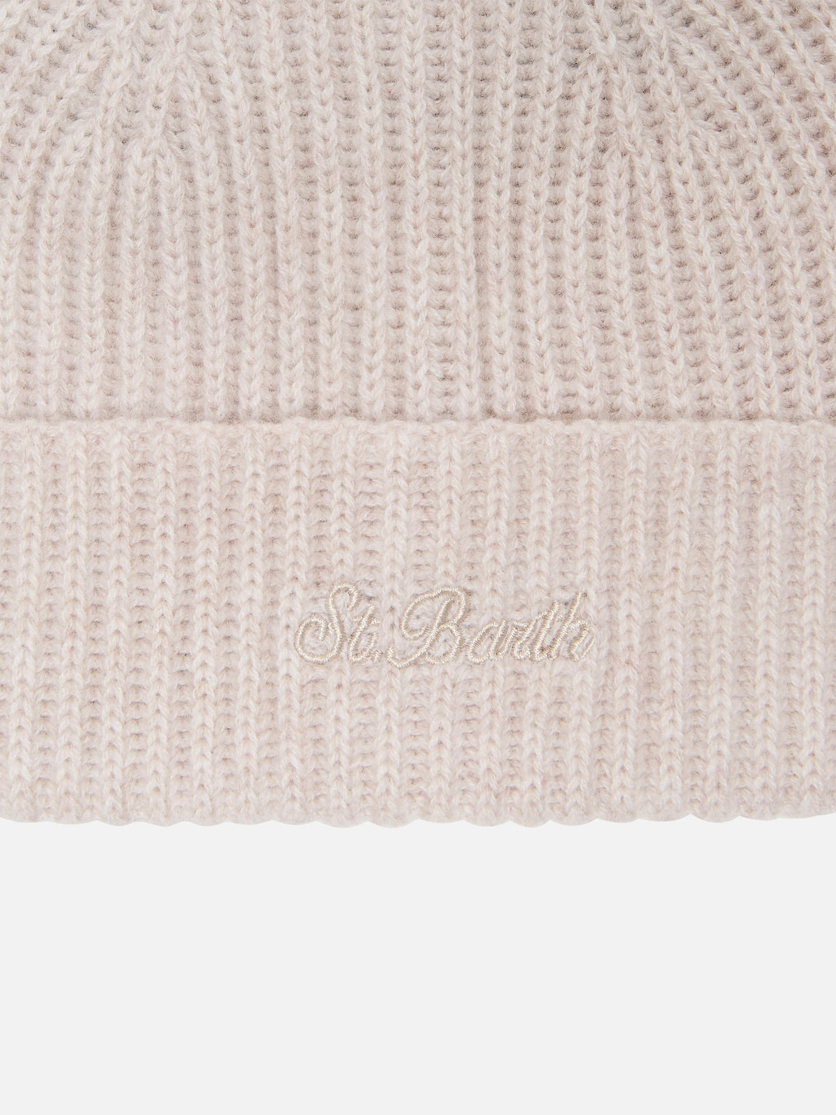 Gorro de cachemir Wengen beige 