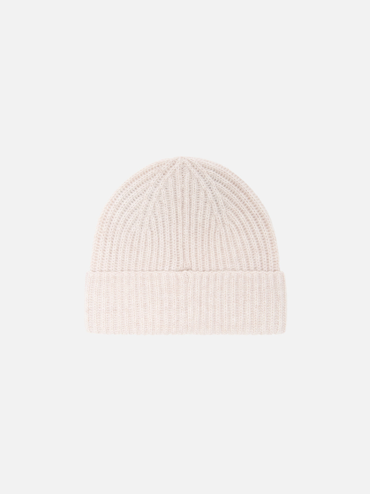 Gorro de cachemir Wengen beige 