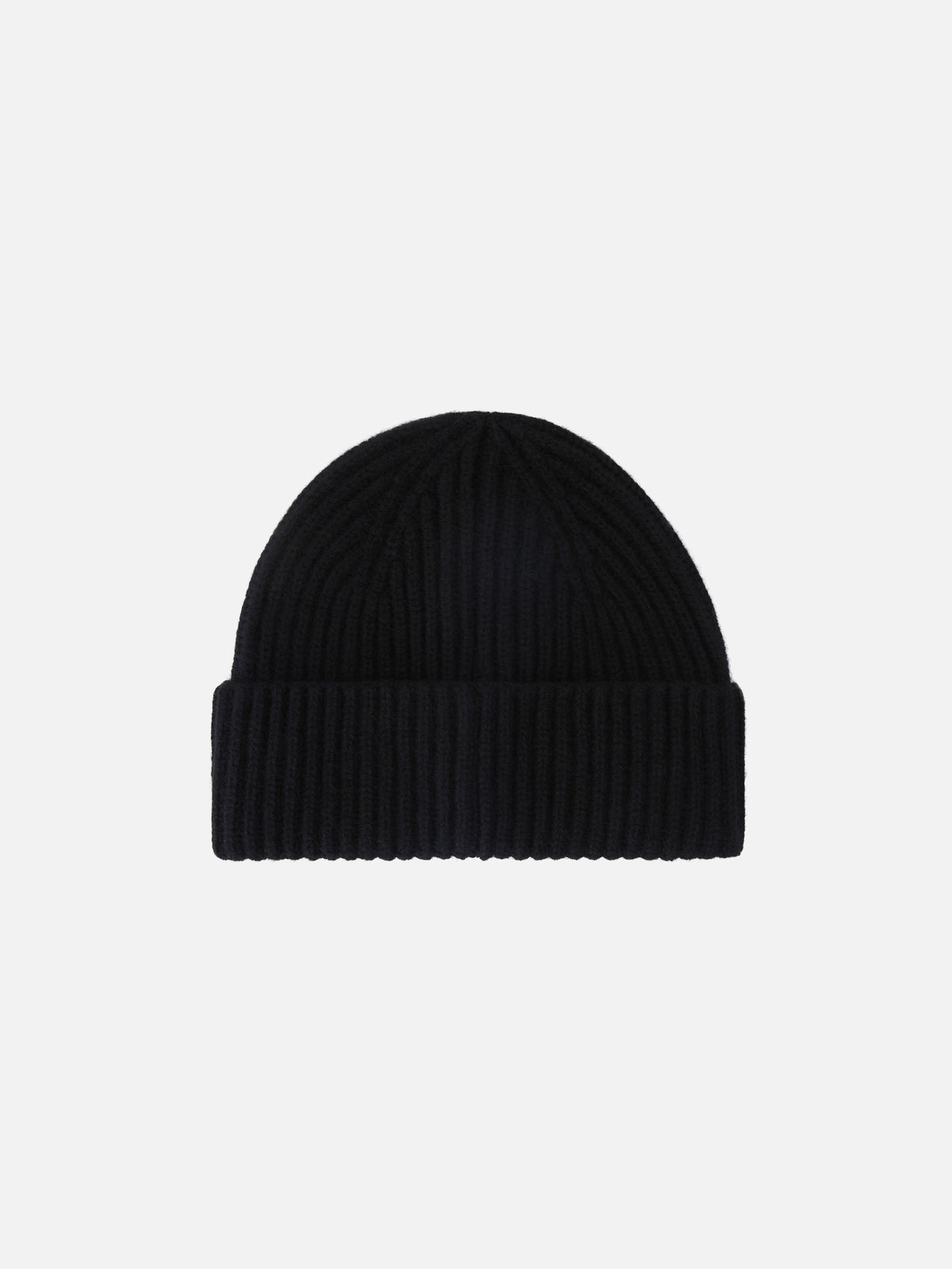 Black Wengen cashmere beanie