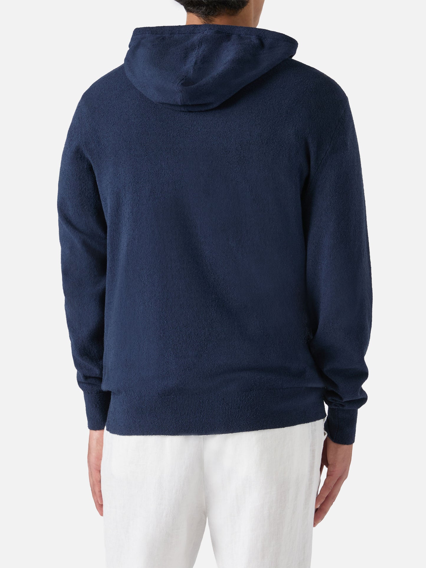 Blended cashmere hooded sweater Wood