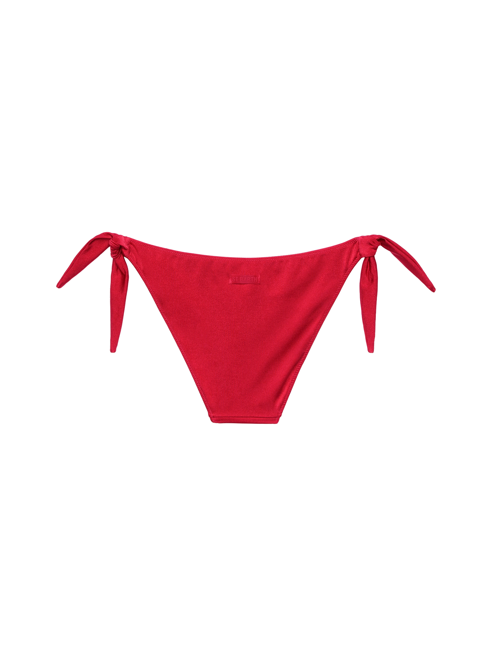 Yali shimmer brick red classic swim briefs - MC2 Saint Barth