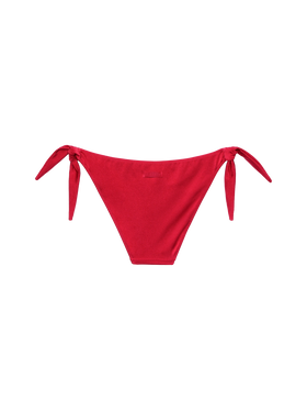Yali shimmer brick red classic swim briefs - MC2 Saint Barth