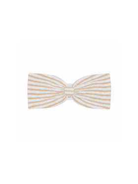 Yulia Crinkle-Bandeau-Top mit Streifendruck