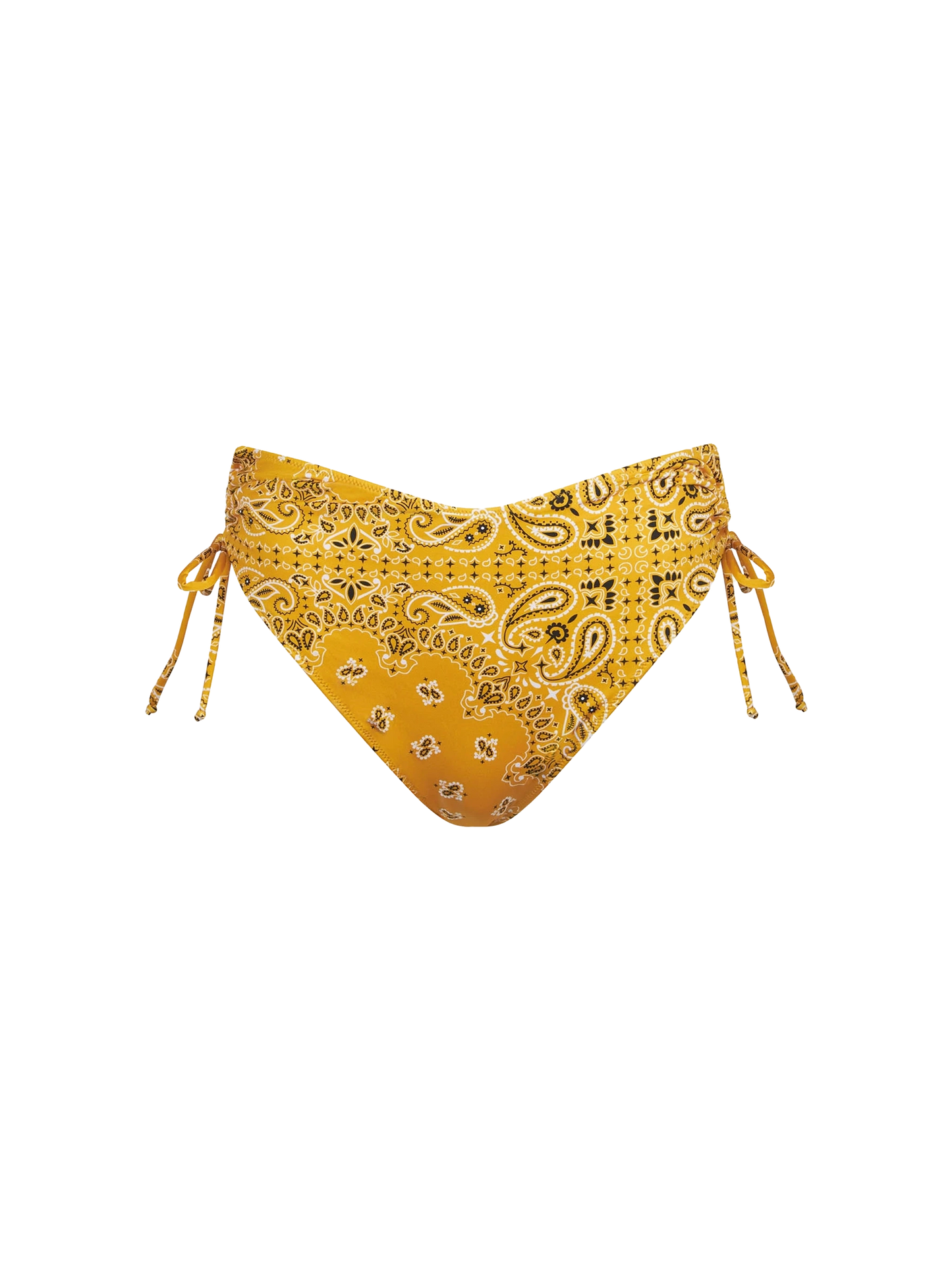Slip mare donna a vita alta con stampa bandana
