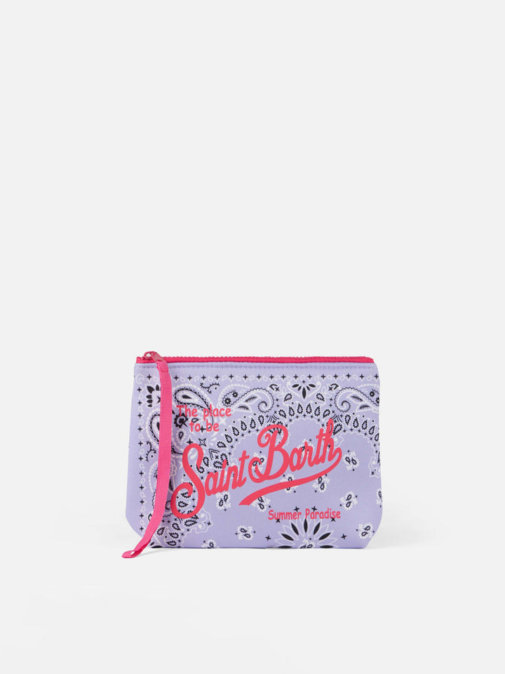 Aline lila Bandana-Tauchtasche