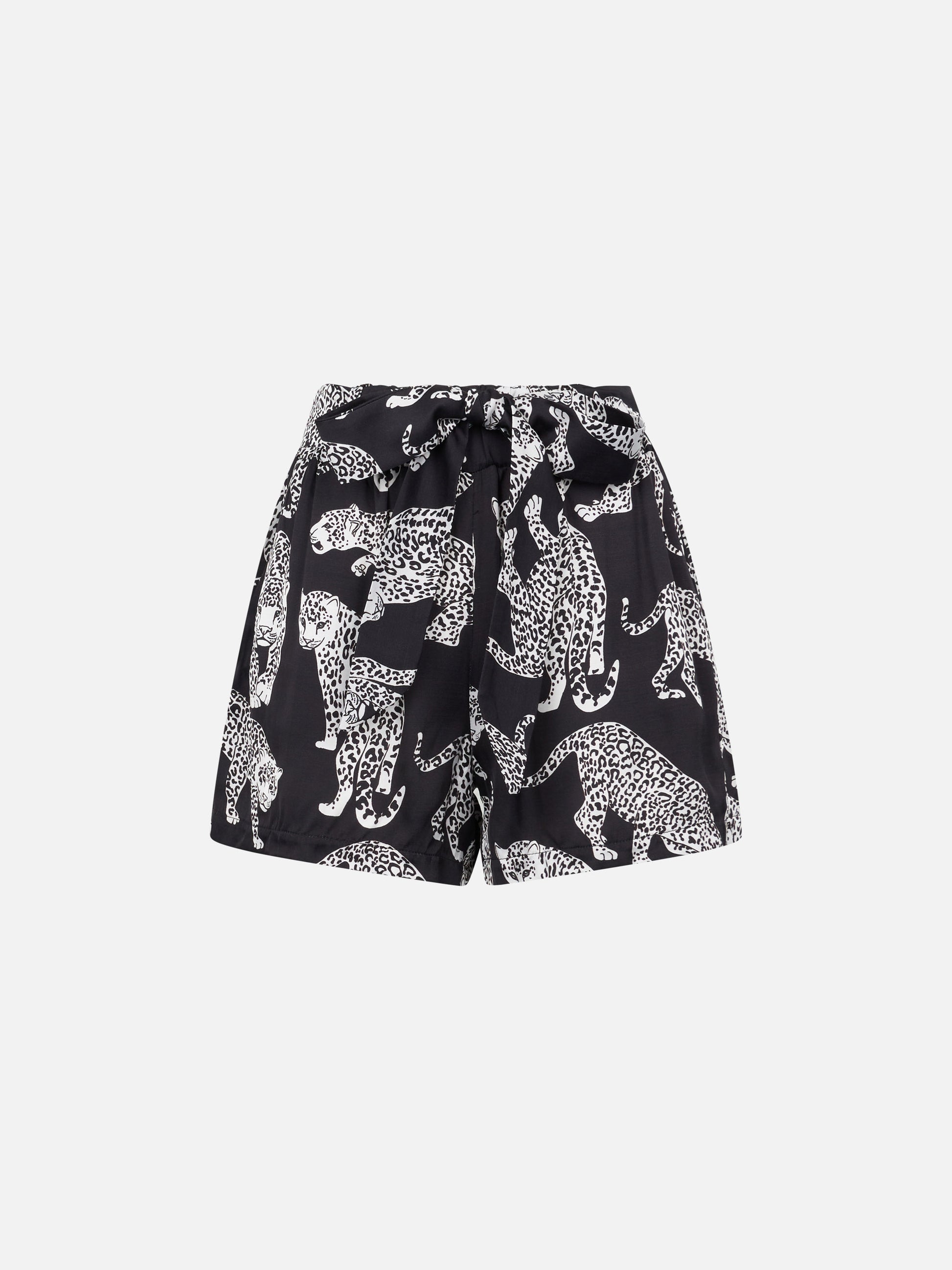 Tiger print woman shorts - MC2 Saint Barth