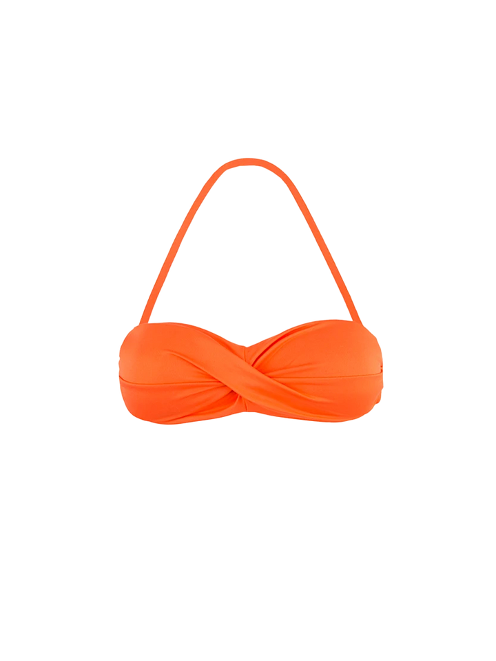 Orange beandeau top - MC2 Saint Barth
