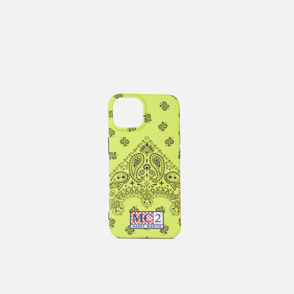 Cover for iPhone 13 / 14 with bandanna print