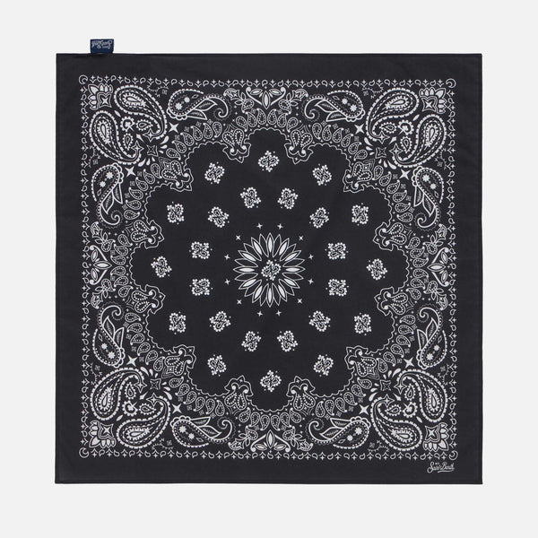 Foulard black bandanna