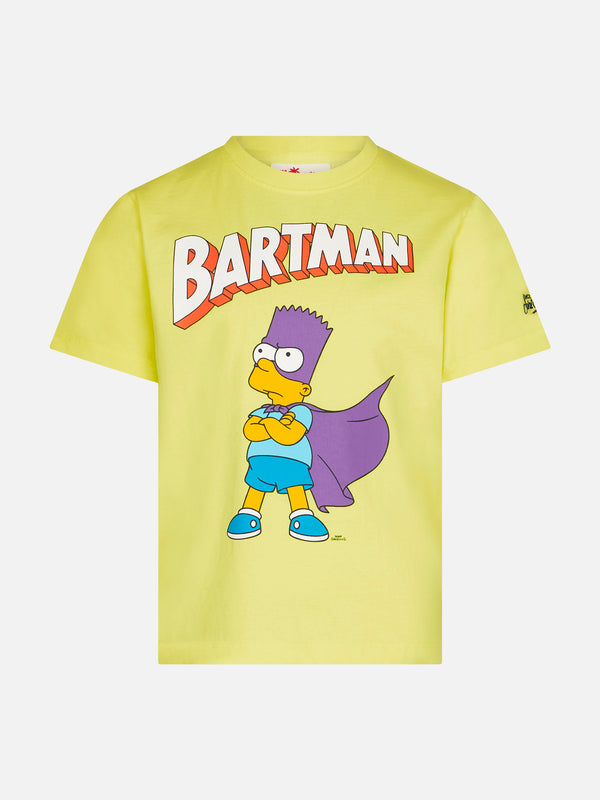 T-shirt da bambino gialla in cotone con stampa Bartman | EDIZIONE SPECIALE DEI SIMPSON