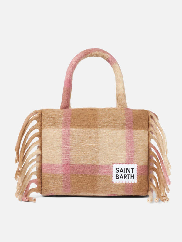 Colette-Deckenhandtasche mit Tartan-Print