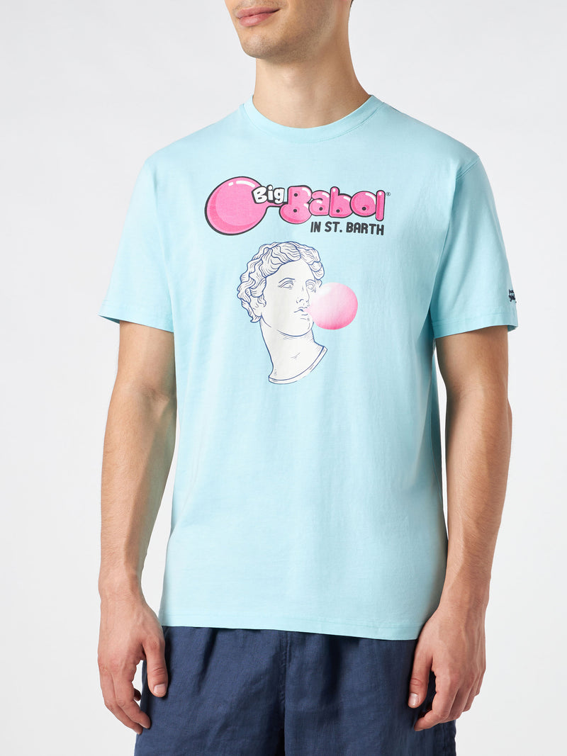 Man cotton t-shirt with statue Big Babol print | BIG BABOL® SPECIAL EDITION