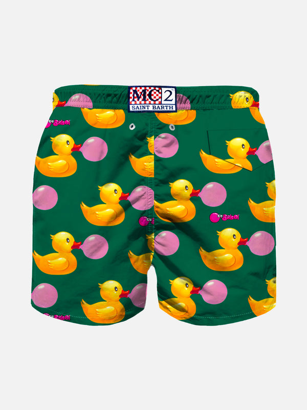 Badeshorts für Jungen mit Enten- und Big-Babol-Aufdruck | GROSSE BABOL® SONDEREDITION