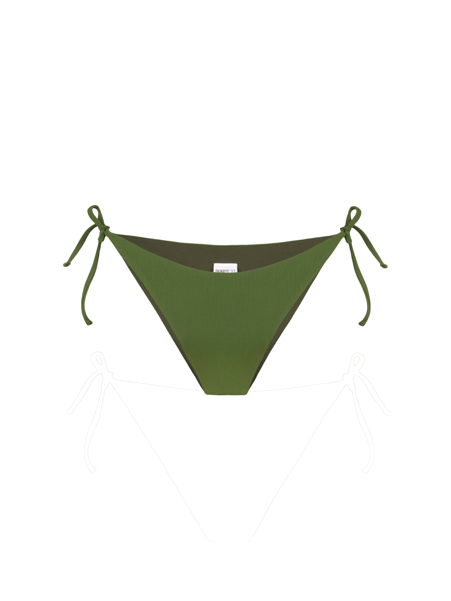 Military ribbed swim briefs