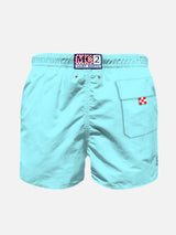 Hellblaue Badeshorts für Jungen