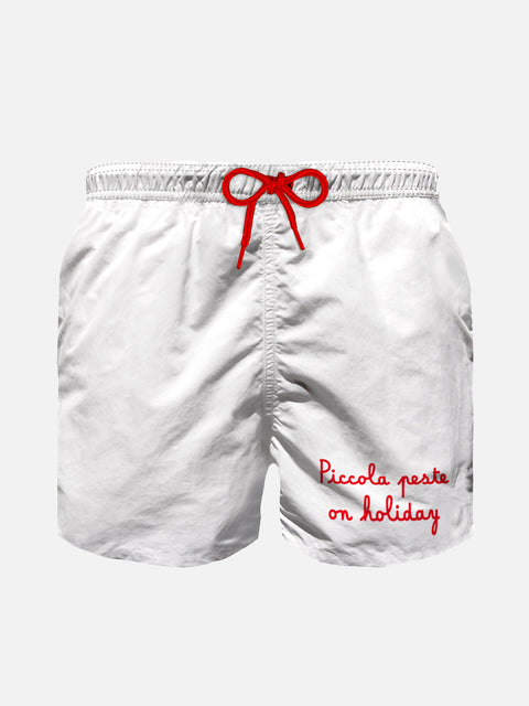 Boy white swim shorts - MC2 Saint Barth