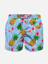 Badeshorts für Jungen mit Ananas-Print