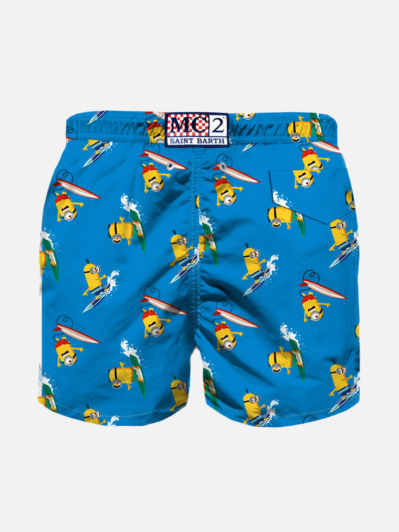 Costume da bagno da bambino con surfista Minions | MINIONS EDIZIONE SPECIALE