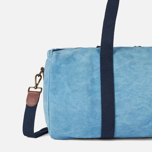 Travel duffel  denim bag