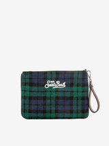 Pouch a tracolla tartan Parisienne