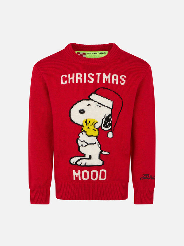 Weihnachts-Snoopy-Jungenpullover | Peanuts™ Sonderausgabe