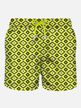 Klassische Badeshorts aus Chayton Fluo