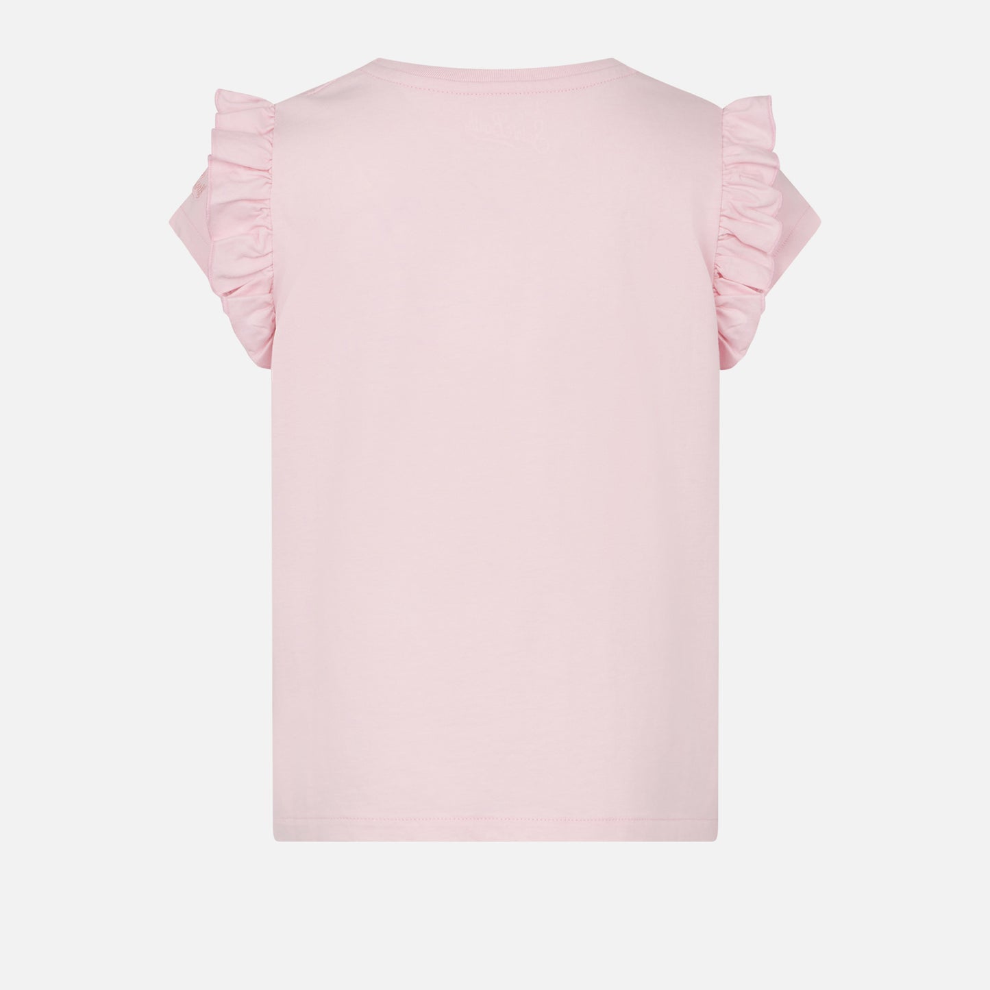 Mädchen-T-Shirt mit Cocca di Mamma-Stickerei