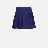 Girl purple corduroy skirt