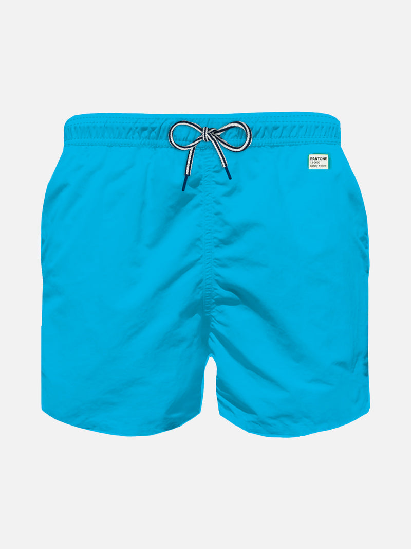 Hellblaue Badeshorts für Jungen | PANTONE® SONDERAUSGABE