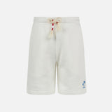 Boy cotton white bermuda