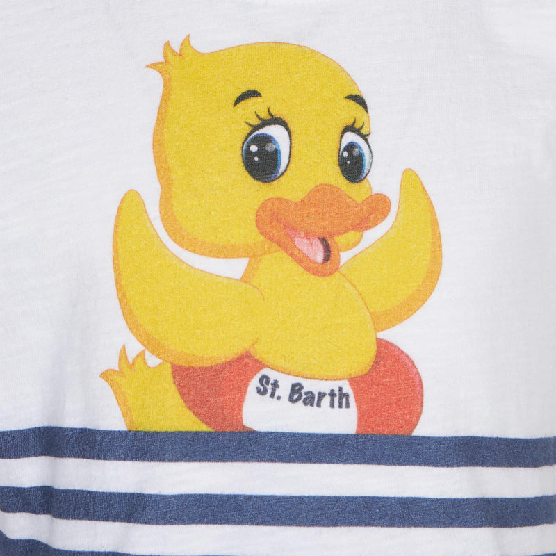 Girl t-shirt with ducky print