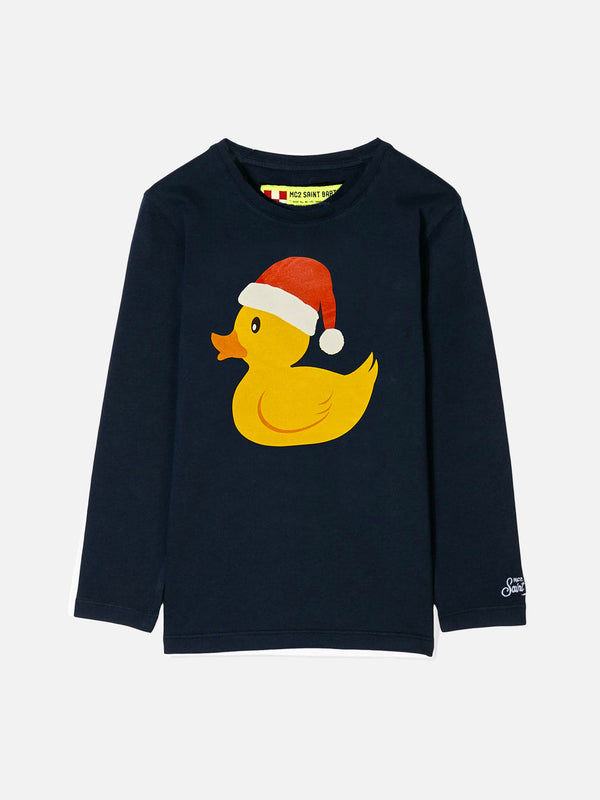 T-shirt da bambino con papera