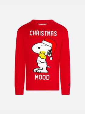 Maglione rosso per bambina Natale Snoopy | EDIZIONE SPECIALE PEANUTS™