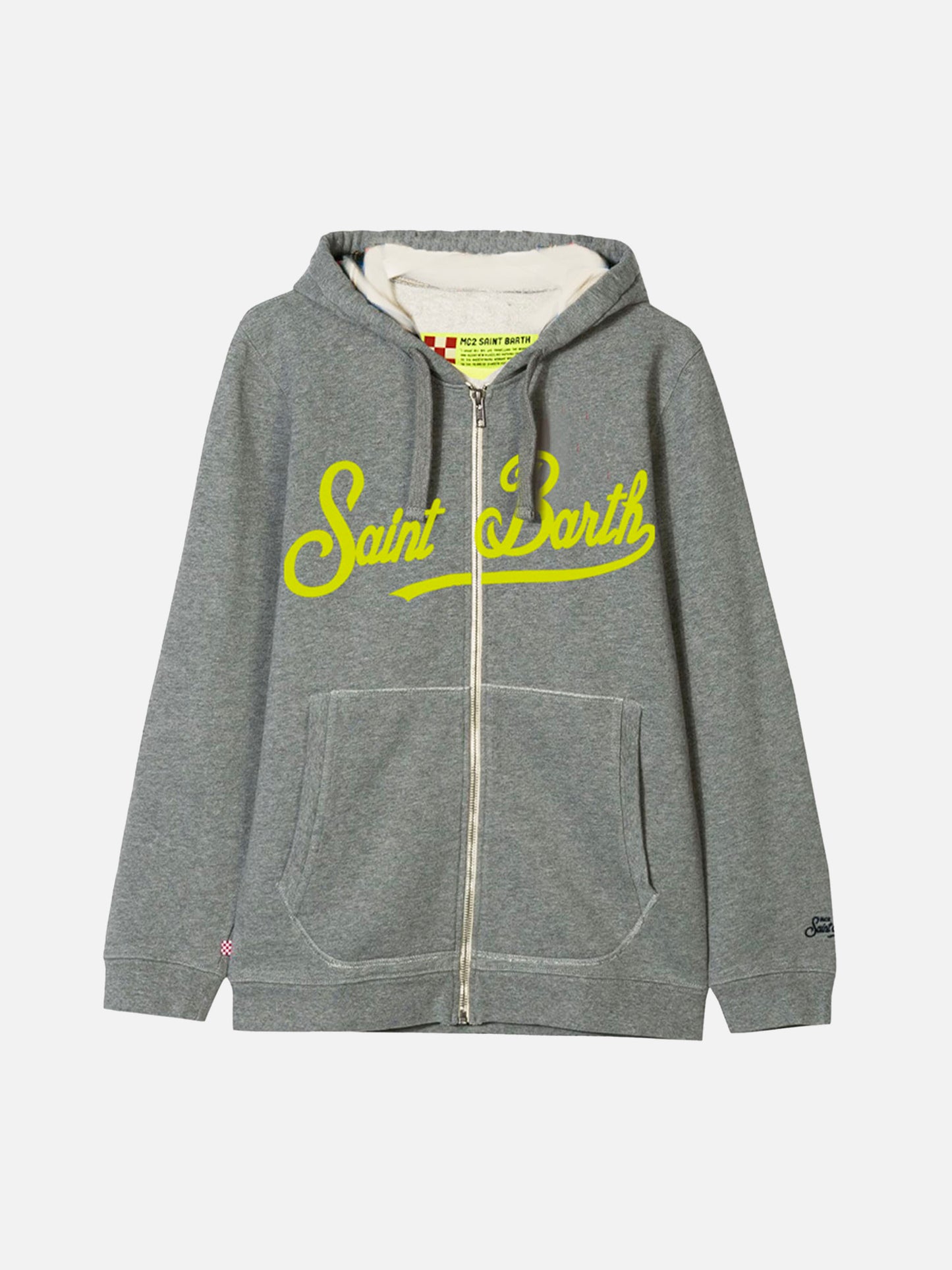 Saint Barth grey boy's hoodie