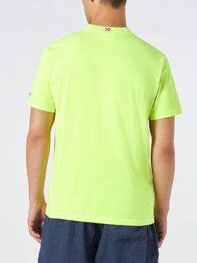 Man cotton t-shirt with Fiat 500 print | FIAT 500© SPECIAL EDITION