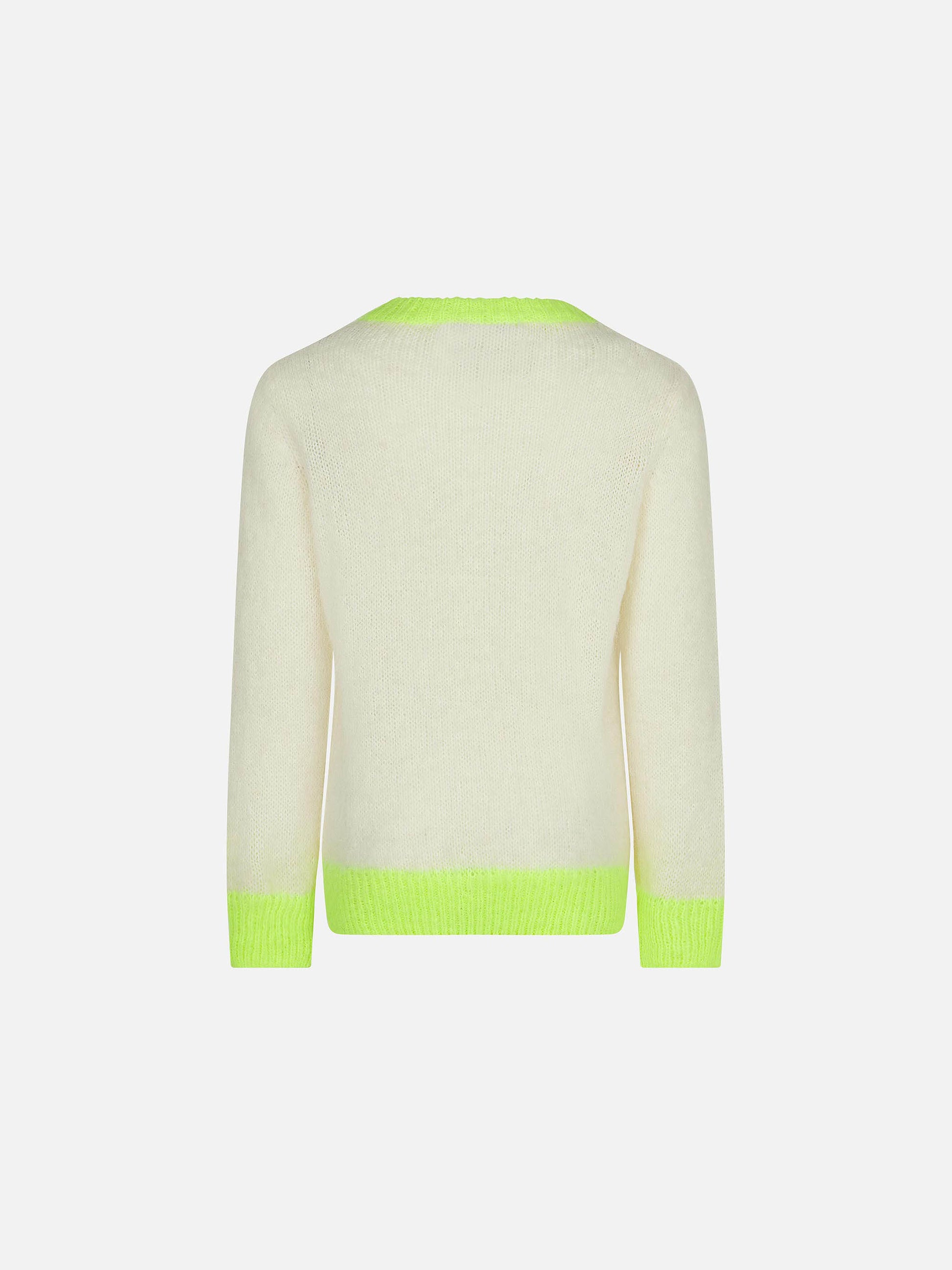 Boy crewneck sweater with handmade embroidery - MC2 Saint Barth